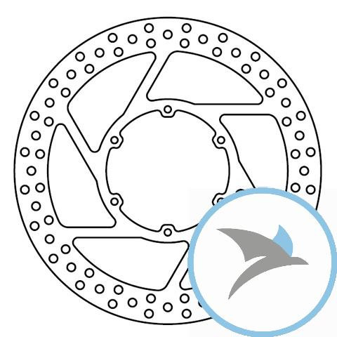 Bremsscheibe starr TRW - MST337