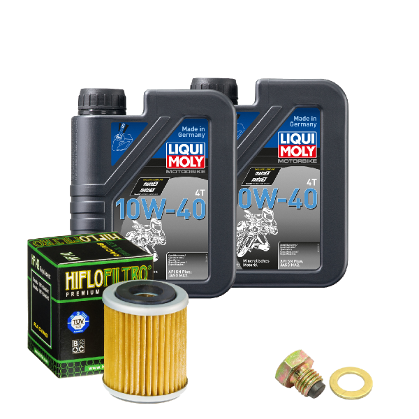 Yamaha YZ 426 F Service Kit Ölwechsel Öl LIQUI MOLY 10W-40 Ölfilter