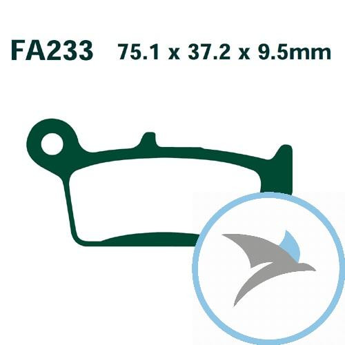 Bremsklotz Standard Scooter EBC oder 7872203 - SFA233