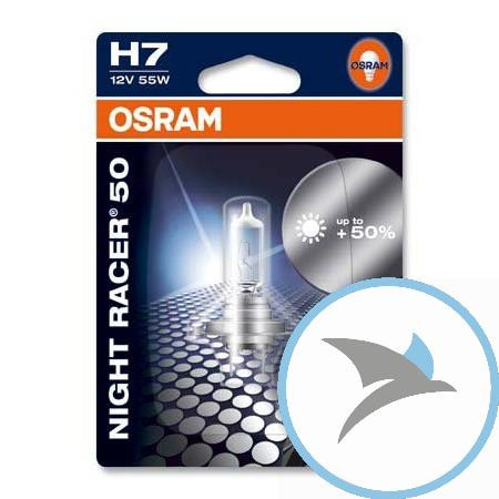 Lampe H7 12V 55W PX26D Night Racer 50