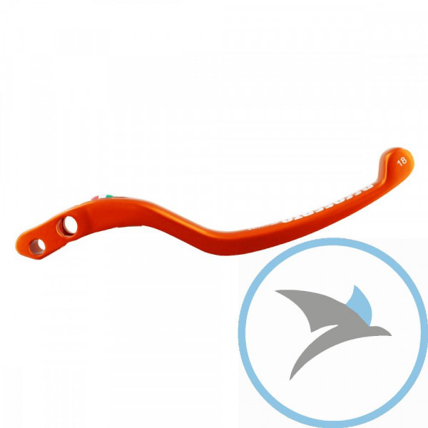 Bremshebel orange Accossato - LV001O 18 STD