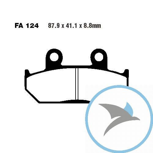 Bremsklotz Standard EBC oder 7871734 - FA124