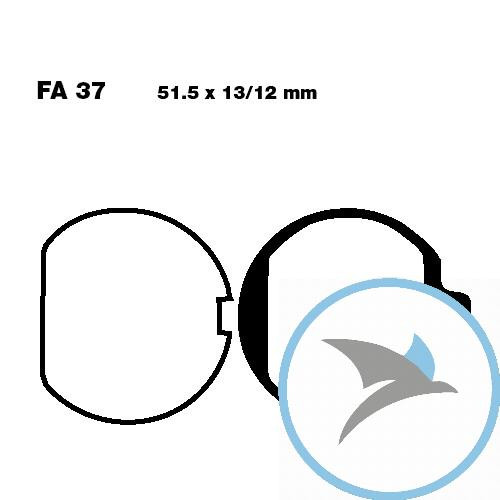 Bremsklotz Standard EBC - FA037