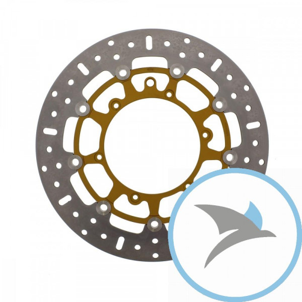 Bremsscheibe EBC Stahl rostfrei - MD6270D