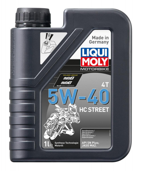 LIQUI MOLY Motorbike 4T 5W-40 HC Street 1 l