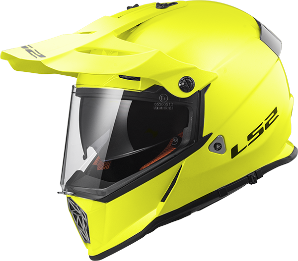 LS2 MX436 PIONEER GLOSS HI-VIS YELLOW