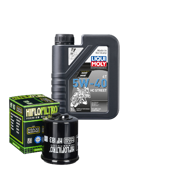 Aprilia Mojito 125 Service Kit Ölwechsel Öl LIQUI MOLY 5W-40 Ölfilter