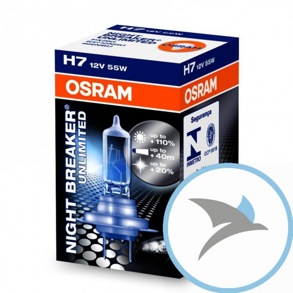 Lampe H7 12V55W Night Breaker Unlimited