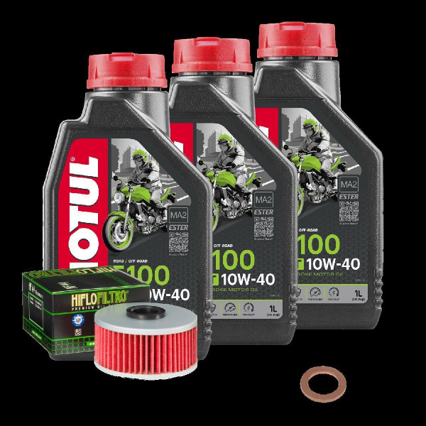 Yamaha XJ 900 F Service Kit Ölwechsel Öl Motul 5100 10W40 Ölfilter