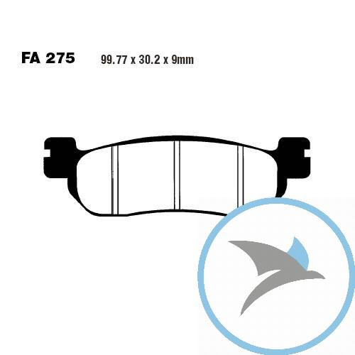 Bremsklotz Standard Scooter EBC - SFA275