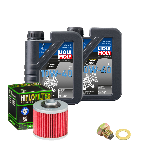 Yamaha TT 600 S Service Kit Ölwechsel Öl LIQUI MOLY 10W-40 Ölfilter