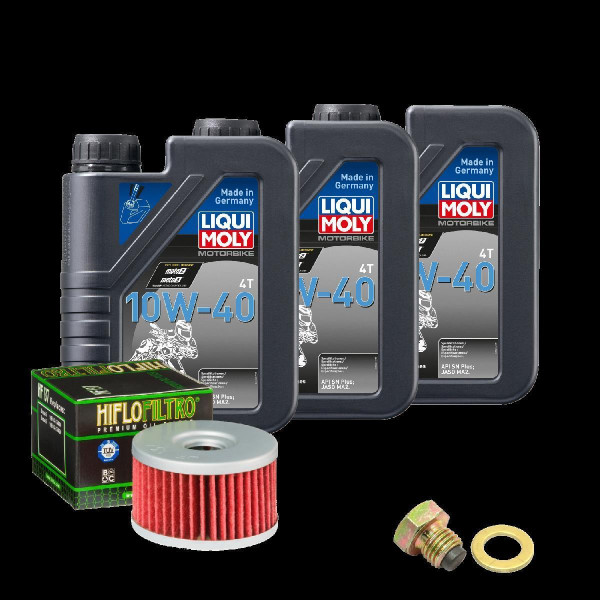 Suzuki DR 650 R Service Kit Ölwechsel Öl LIQUI MOLY 10W-40 Ölfilter