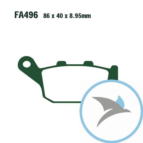 Bremsklotz Sinter HH EBC oder 7875362 - FA496HH