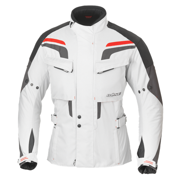 Lago Pro Jacke hellgrau/schwarz