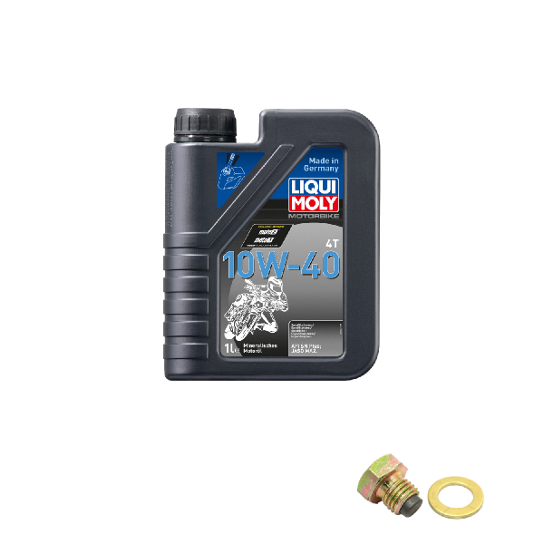 SYM Allo 50 Service Kit Ölwechsel Öl LIQUI MOLY 10W-40 Schraube