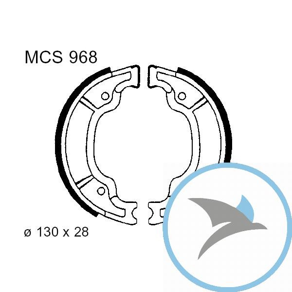 Bremsbacken ohne Feder TRW oder 7376643 - MCS968