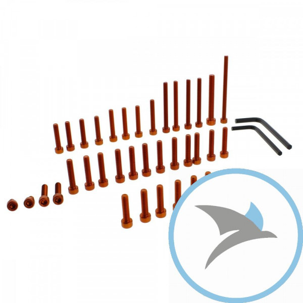 Schraube Motor Satz Pro Bolt alu orange - EKTM210O