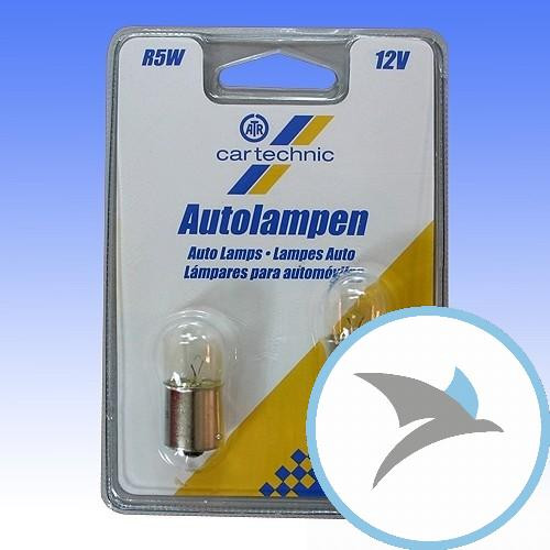 Lampe 12V 5W BA15S Cartechnic 2er Blister JMP 1590128 - 40 27289 00591 1