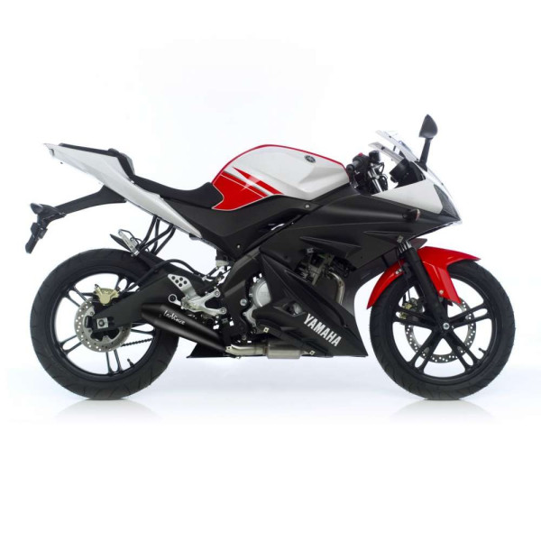 LeoVince GP Style schwarz Yamaha YZF-R 125 ´08/13