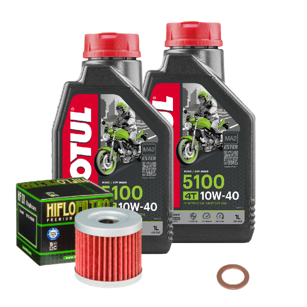 Sachs Roadster 125 V2 Service Kit Ölwechsel Öl Motul 5100 10W40 Ölfilter